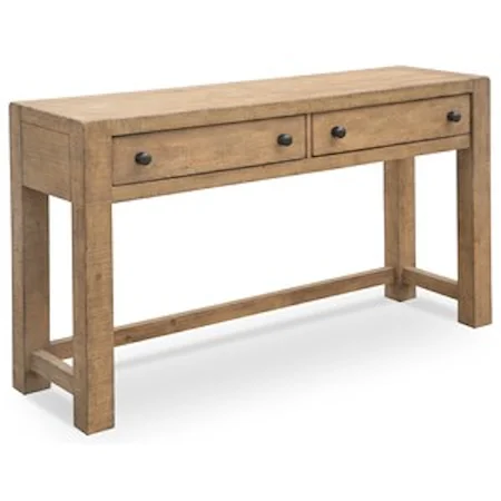 Console Sofa Table with 2 Drawers